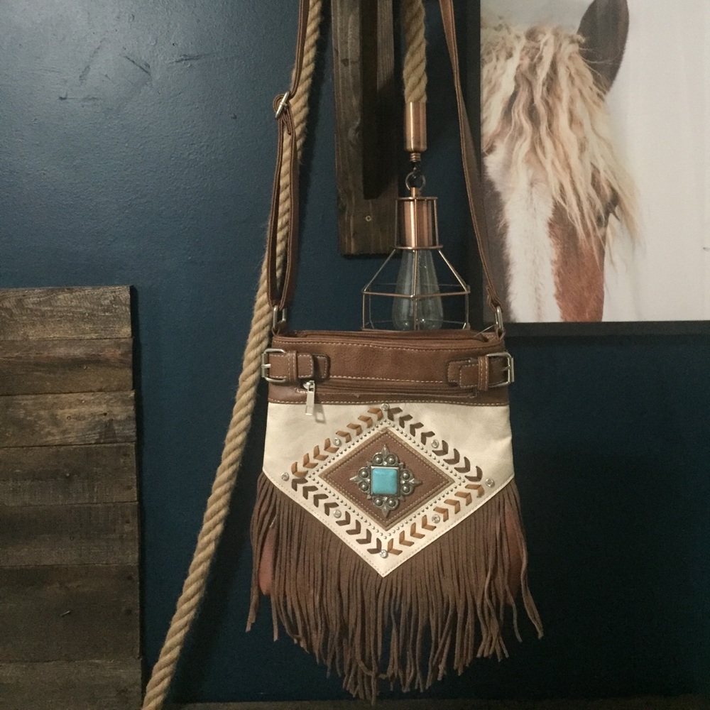 Western crossbody, conceal carry!